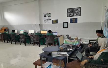 Pelaksanaan TKA MTs. Safinda Surabaya 2026